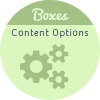Welcome Bar Box Content Options